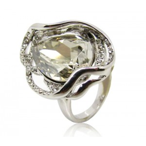 Austrian crystal ring