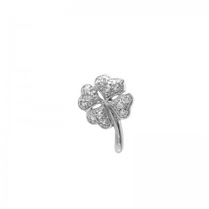 925 silver pendant with cubic zirconium rhodium plated