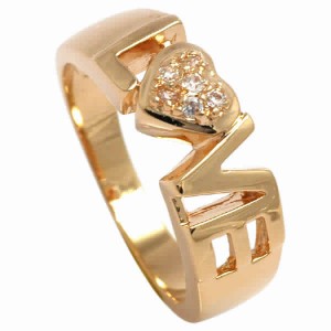 18k Gold plated ring with cubic zirconium