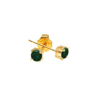 18k Gold plated earrings with cubic zirconium