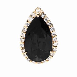 18k Gold plated pendant with cubic zirconium
