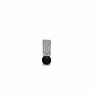 925 silver pendant with cubic zirconium rhodium plated