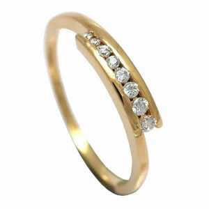 18k Gold plated ring with cubic zirconium