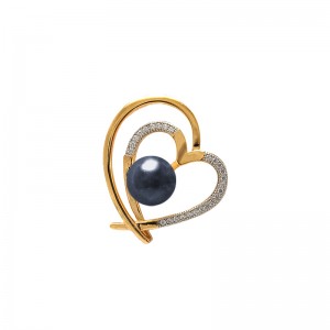 GIH 18k Gold plated pendant with cubic zirconium